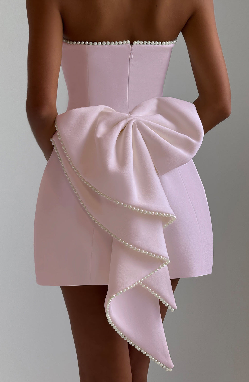Suni Mini Dress - Blush - Napalia