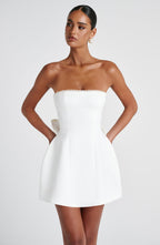 Suni Mini Dress - Ivory - Napalia