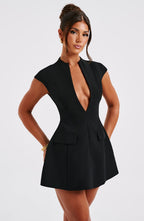 Suri Mini Dress - Black - Napalia
