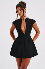 Suri Mini Dress - Black - Napalia