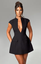 Suri Mini Dress - Black - Napalia