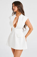 Suri Mini Dress - Ivory - Napalia