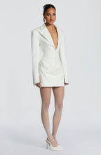 Susie Mini Dress - Ivory - Napalia