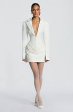 Susie Mini Dress - Ivory - Napalia