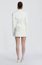 Susie Mini Dress - Ivory - Napalia