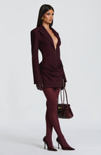 Susie Mini Dress - Plum - Napalia