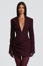 Susie Mini Dress - Plum - Napalia