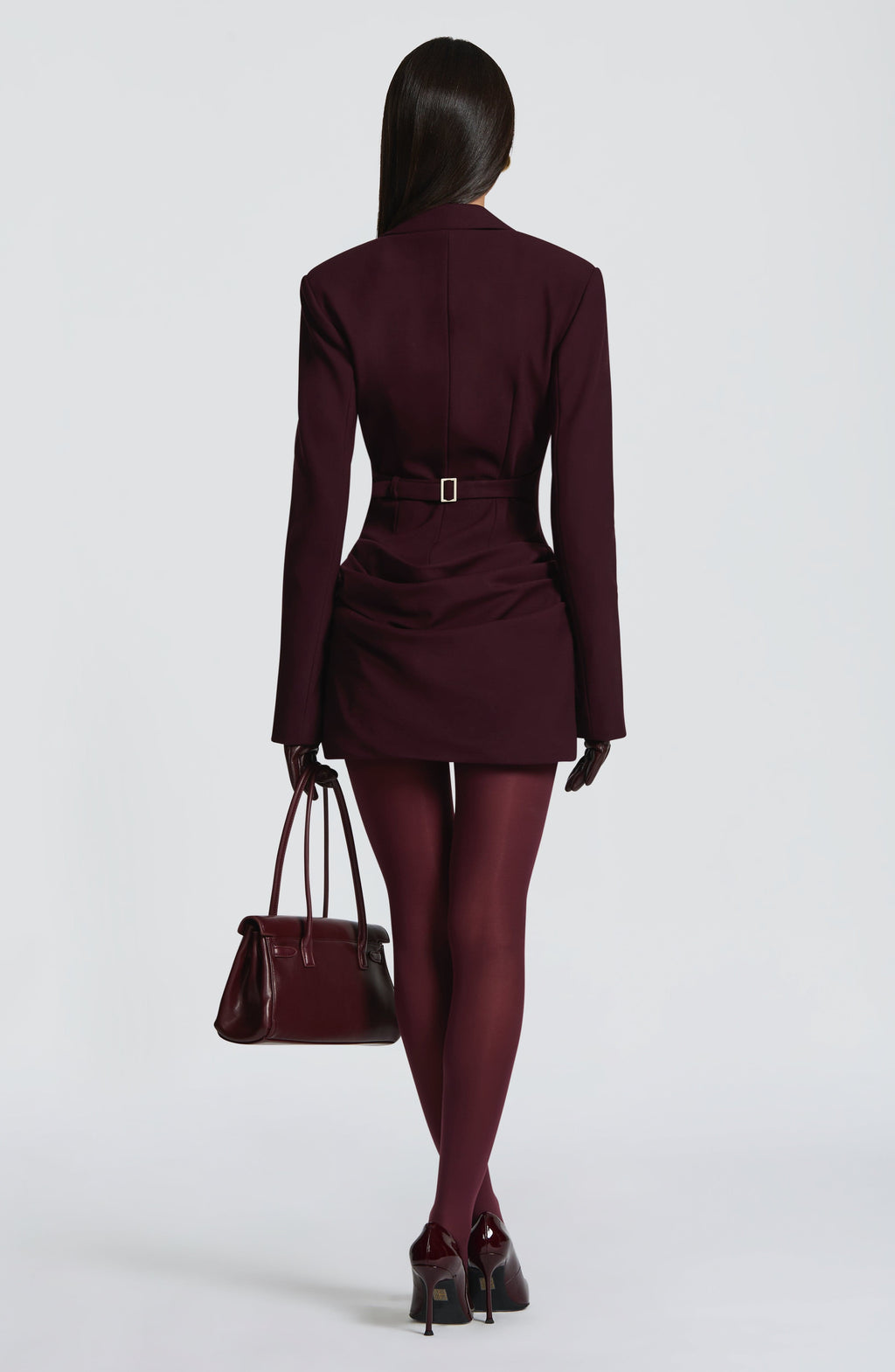 Susie Mini Dress - Plum - Napalia