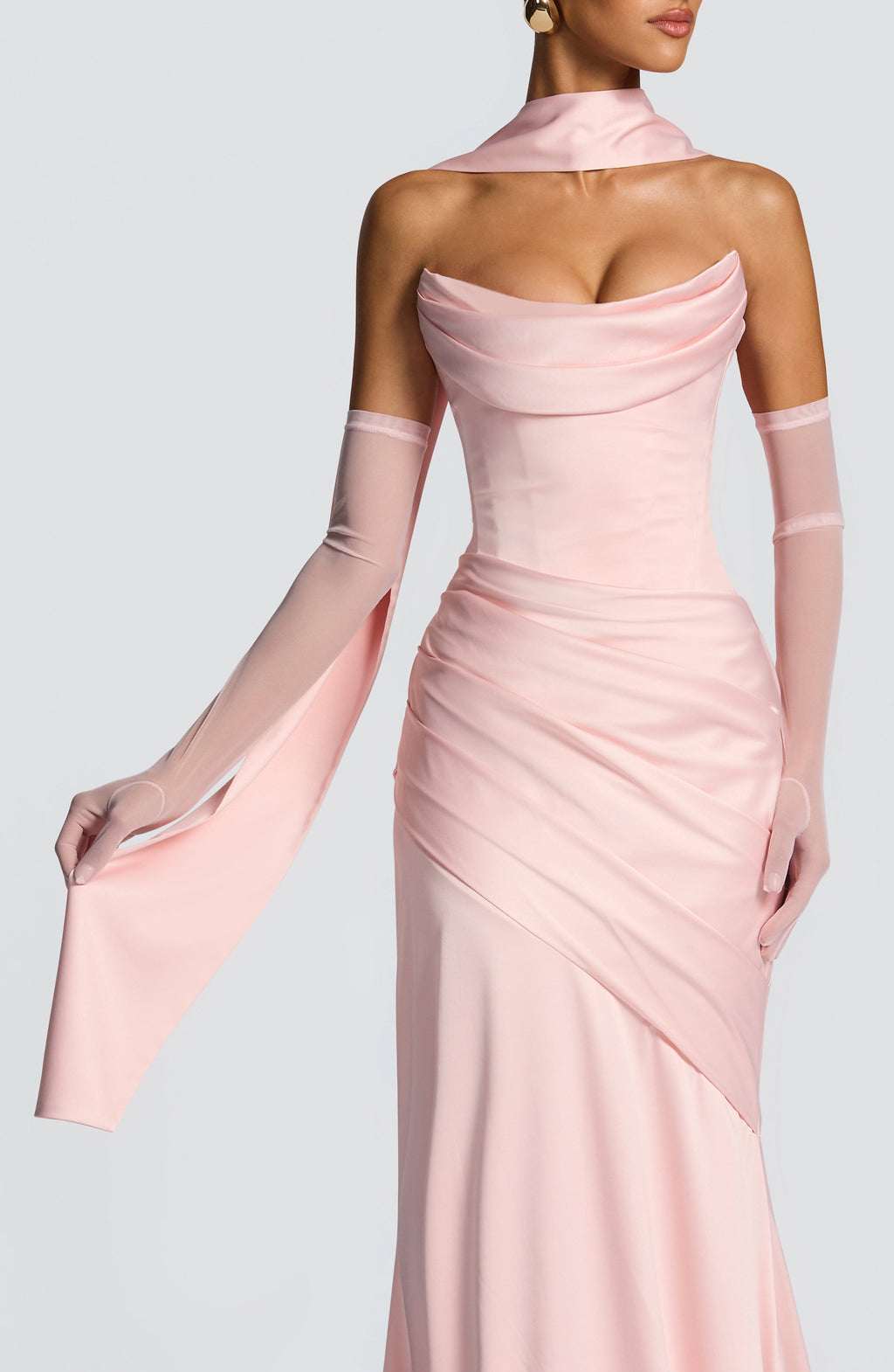 Sybil Scarf - Blush - Napalia