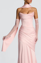 Sybil Scarf - Blush - Napalia