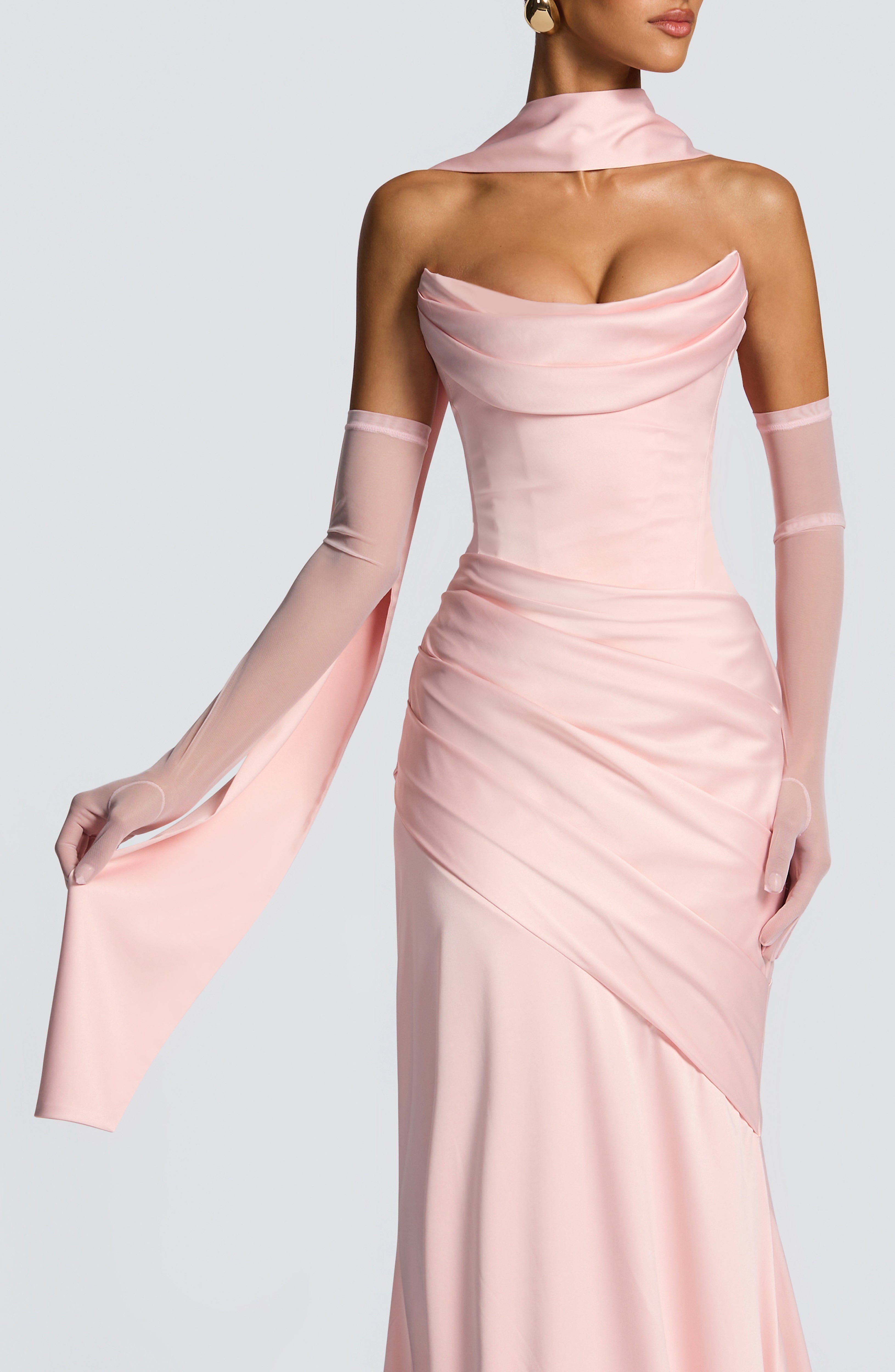 Sybil Scarf - Blush - Napalia