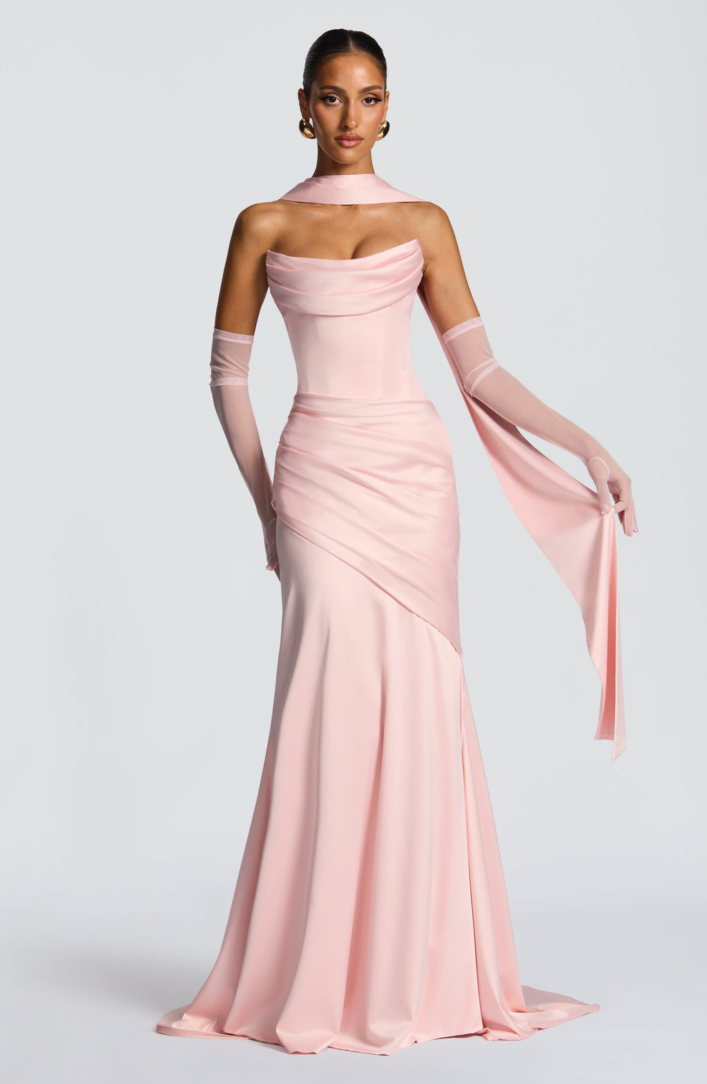 Sybil Scarf - Blush - Napalia