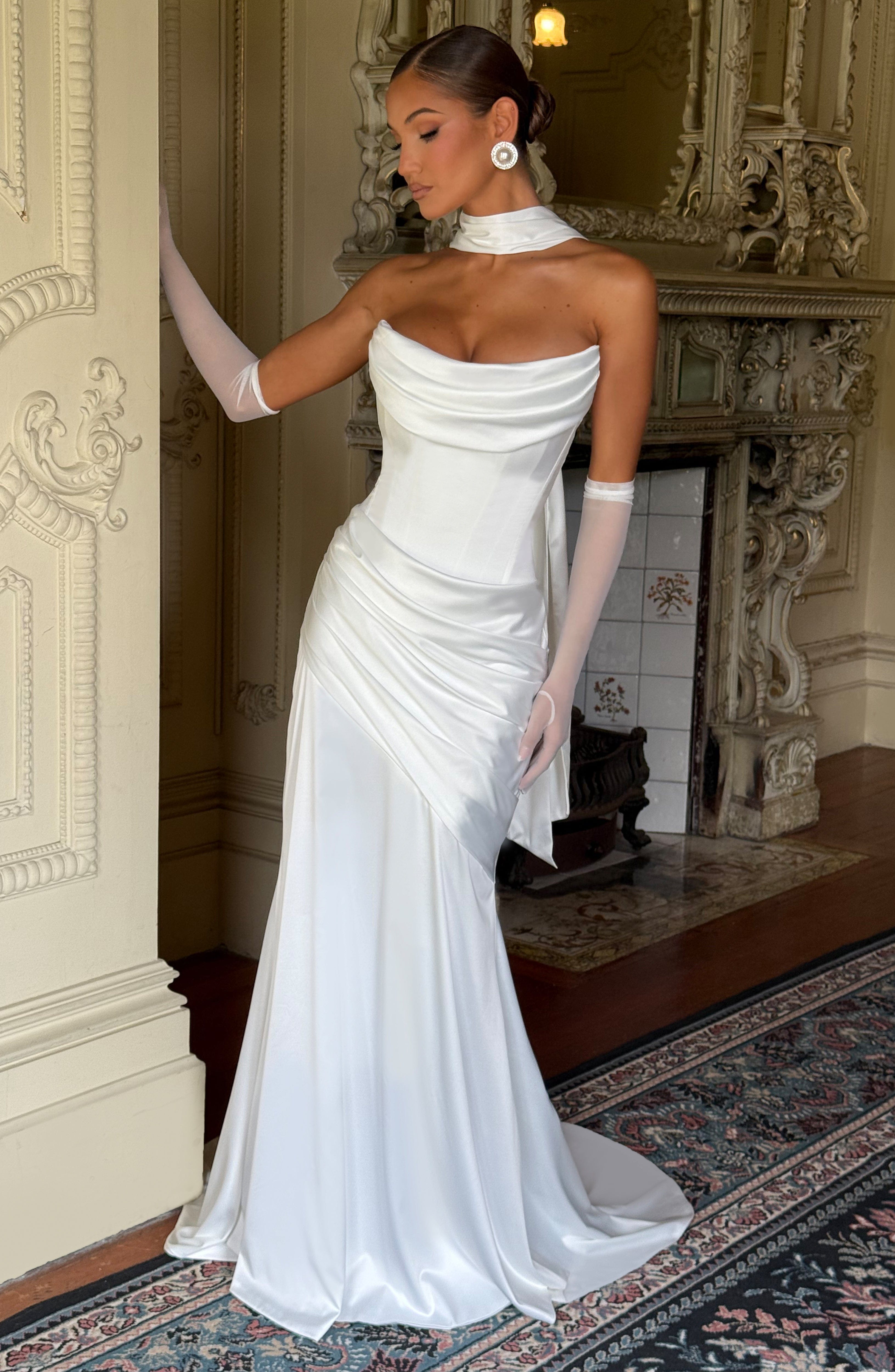 Sybil Scarf - Ivory - Napalia
