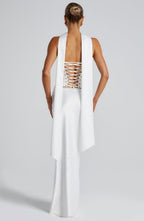 Sybil Scarf - Ivory - Napalia