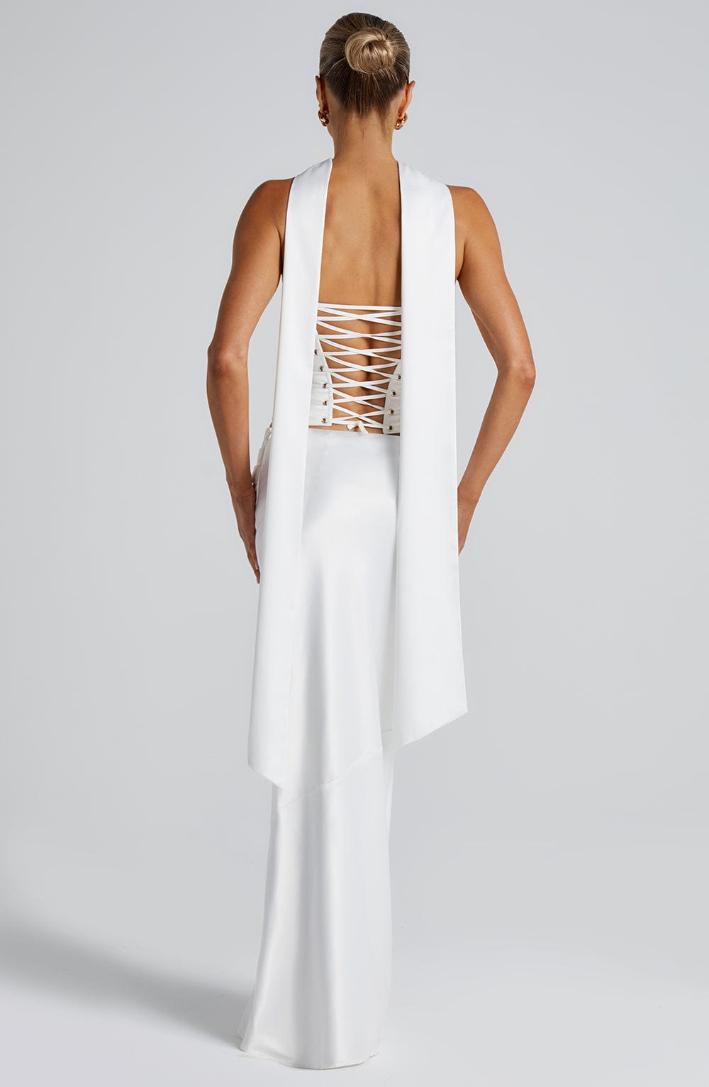 Sybil Scarf - Ivory - Napalia