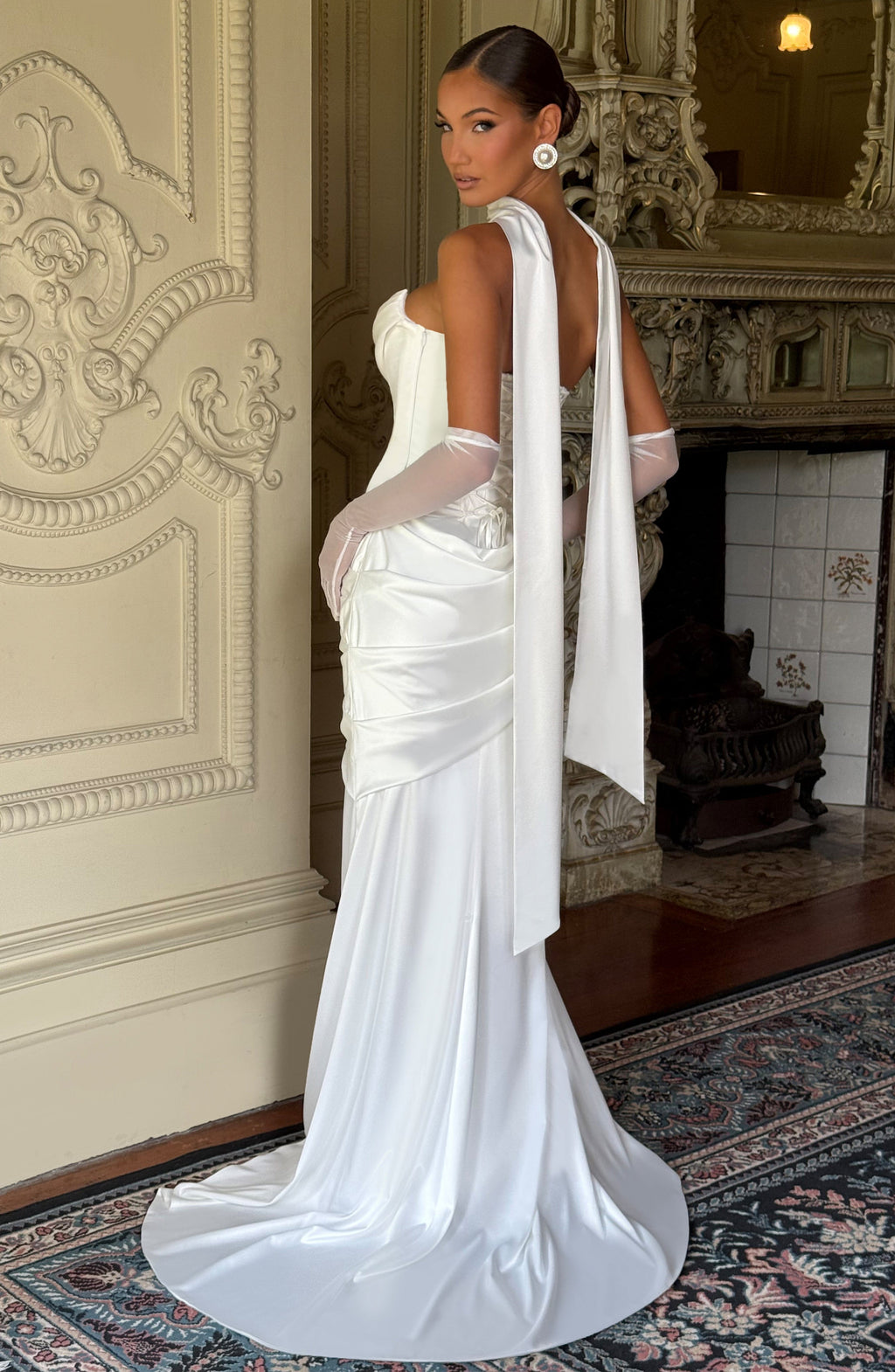 Sybil Scarf - Ivory - Napalia