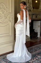 Sybil Scarf - Ivory - Napalia