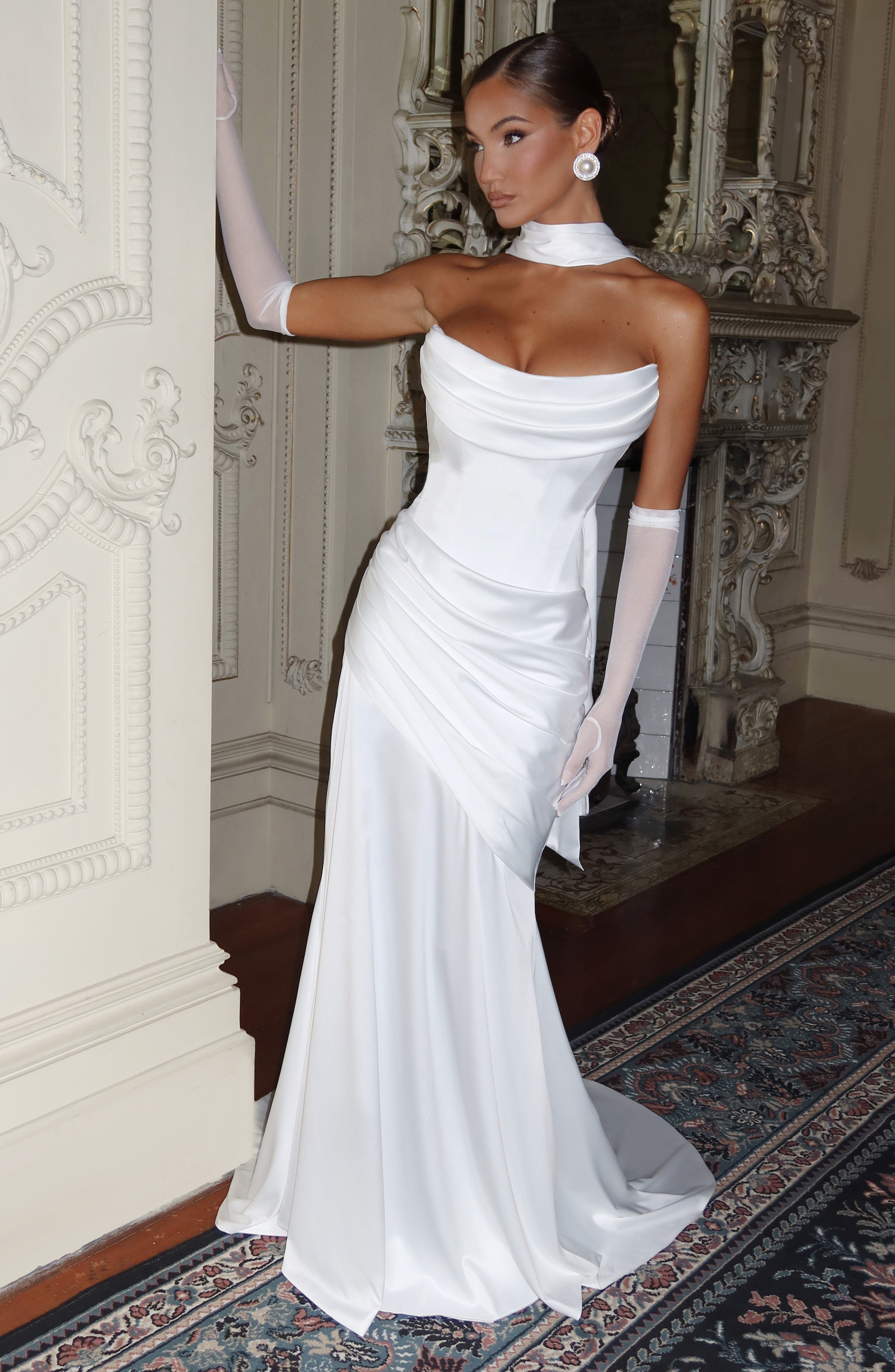 Sybil Scarf - Ivory - Napalia