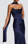 Sybil Scarf - Navy - Napalia