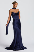 Sybil Scarf - Navy - Napalia