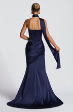 Sybil Scarf - Navy - Napalia