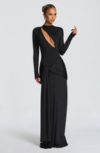 Tahnee Maxi Dress - Black - Napalia