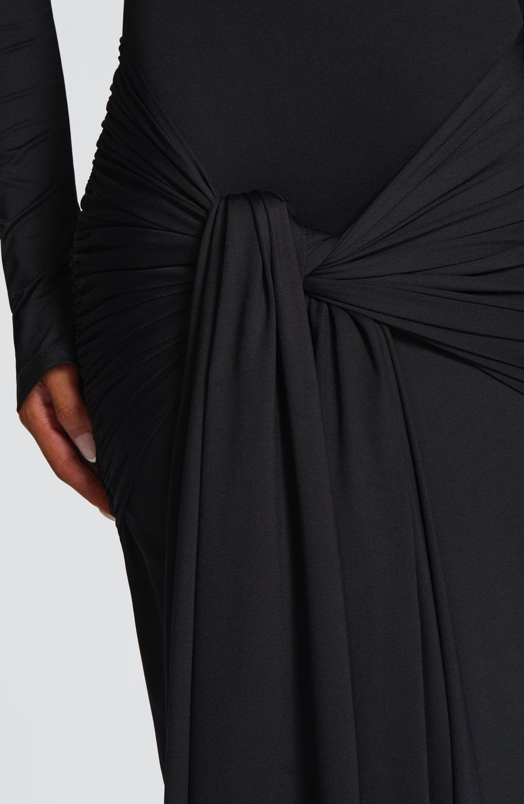 Tahnee Maxi Dress - Black - Napalia