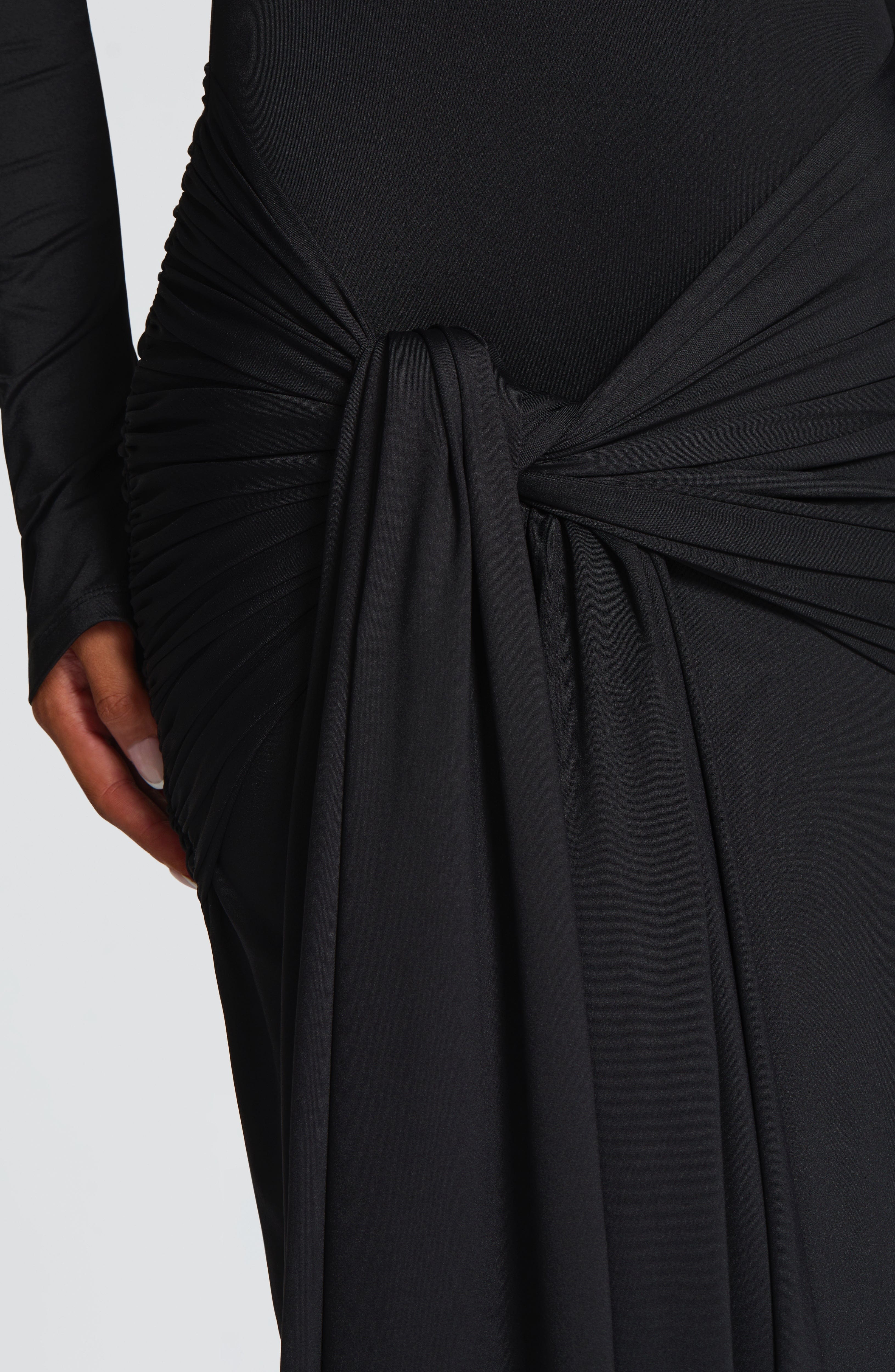 Tahnee Maxi Dress - Black - Napalia