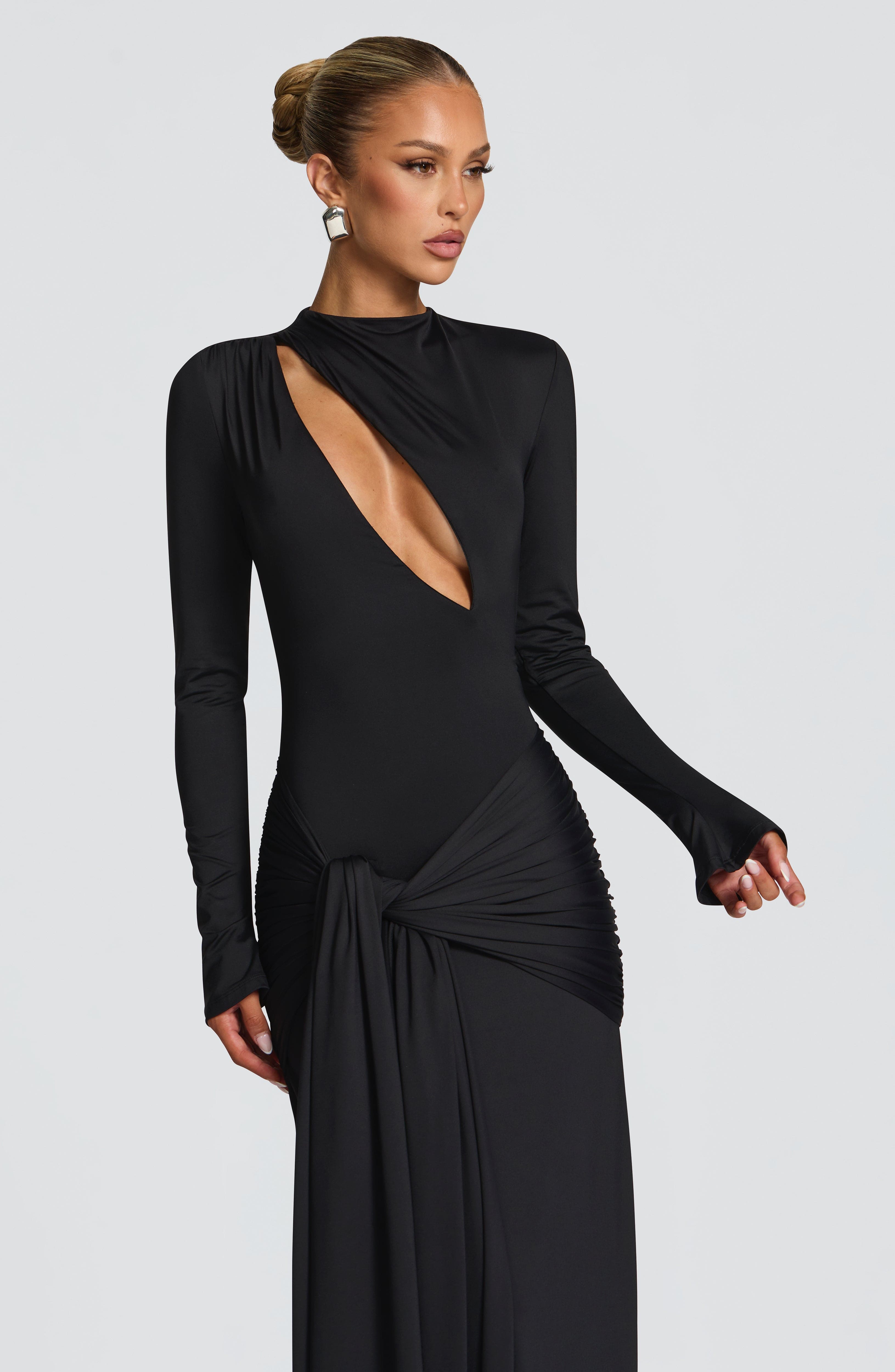 Tahnee Maxi Dress - Black - Napalia
