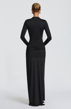 Tahnee Maxi Dress - Black - Napalia