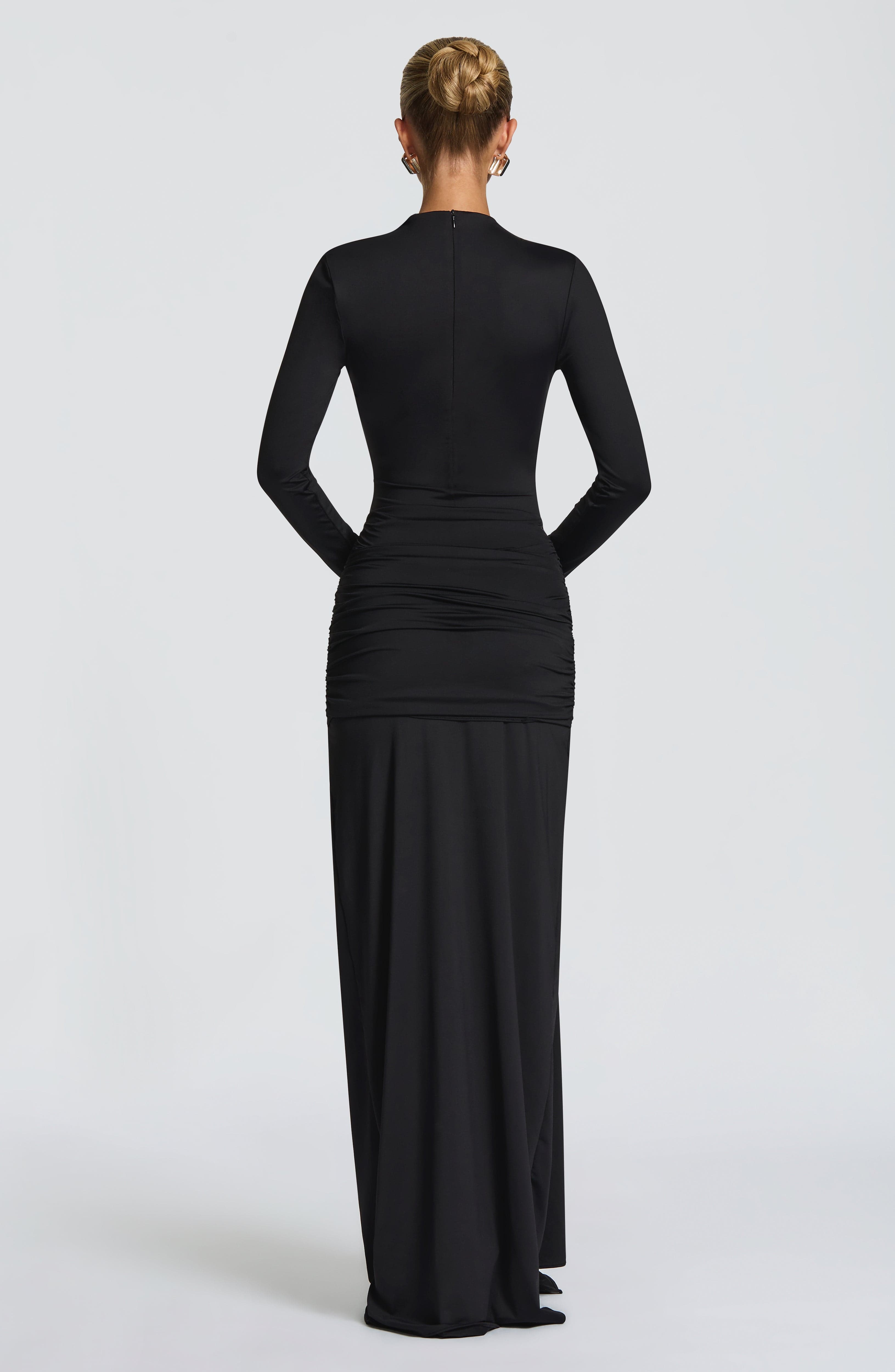 Tahnee Maxi Dress - Black - Napalia
