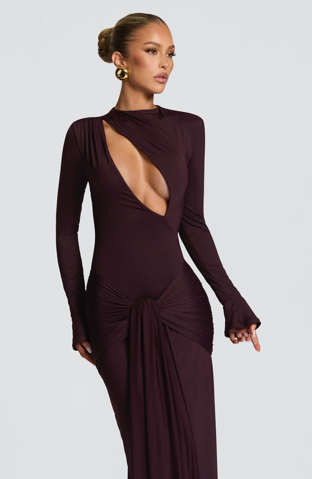 Tahnee Maxi Dress - Plum - Napalia