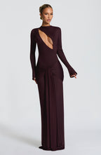 Tahnee Maxi Dress - Plum - Napalia