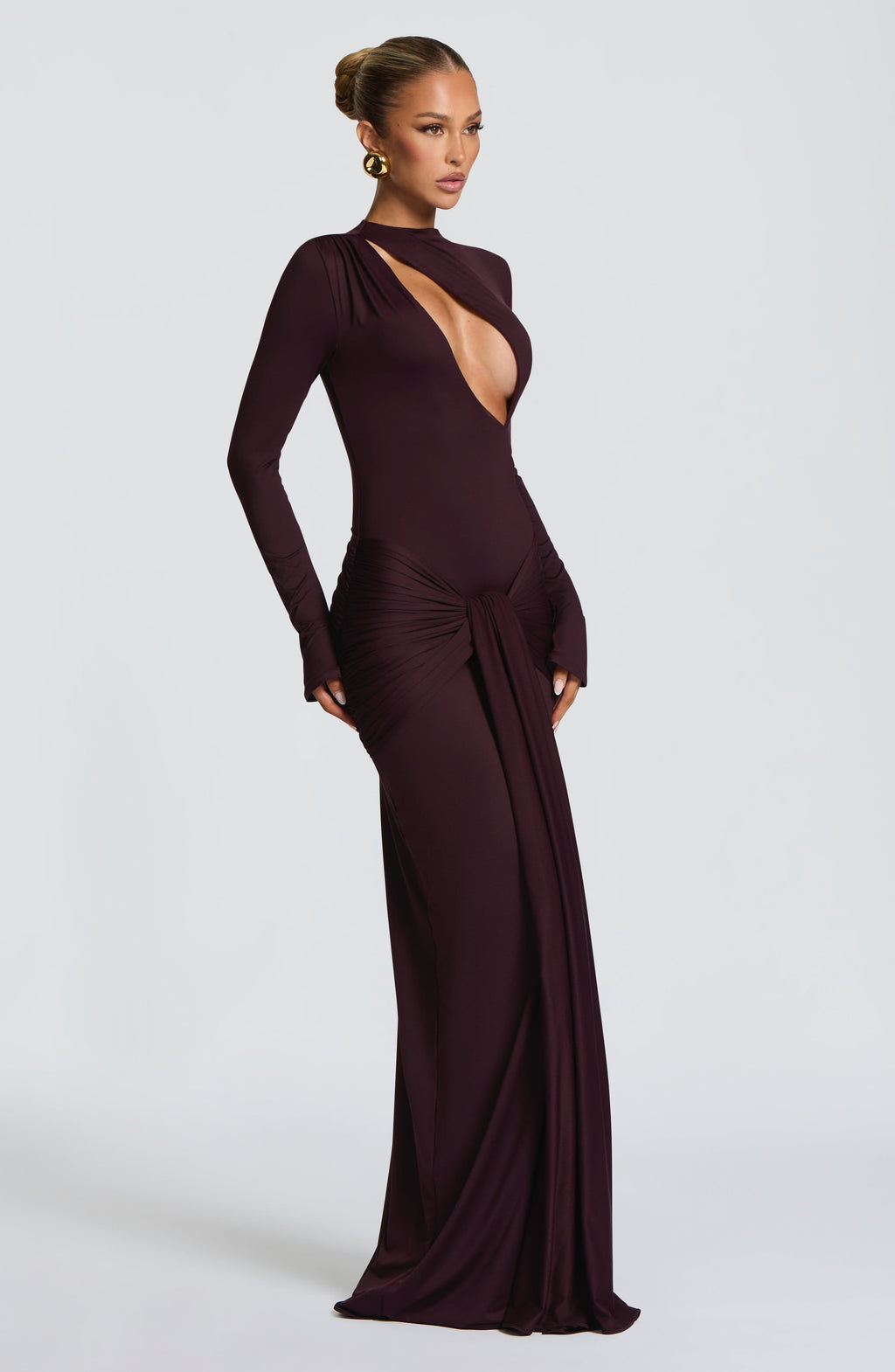 Tahnee Maxi Dress - Plum - Napalia