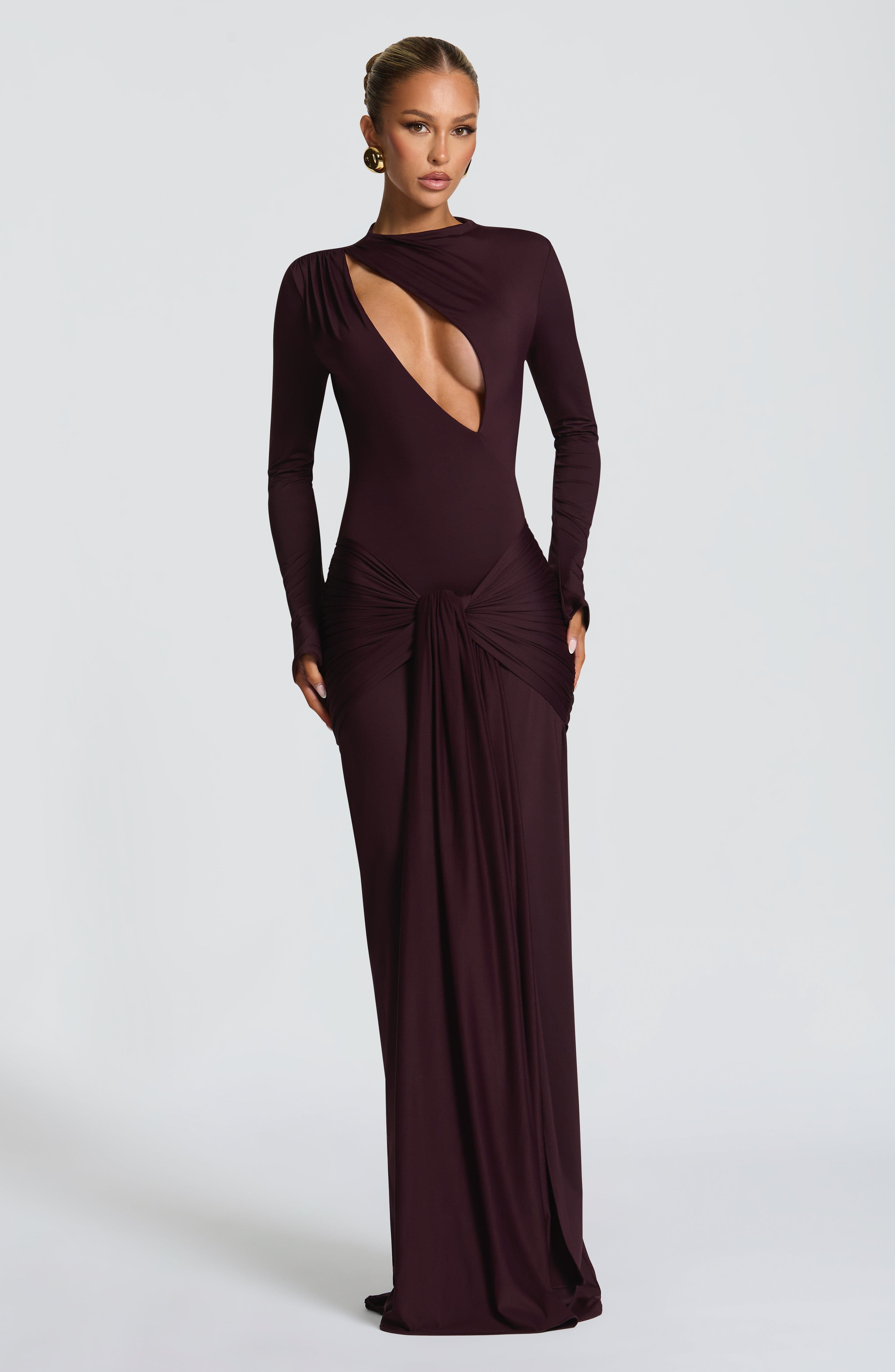 Tahnee Maxi Dress - Plum - Napalia