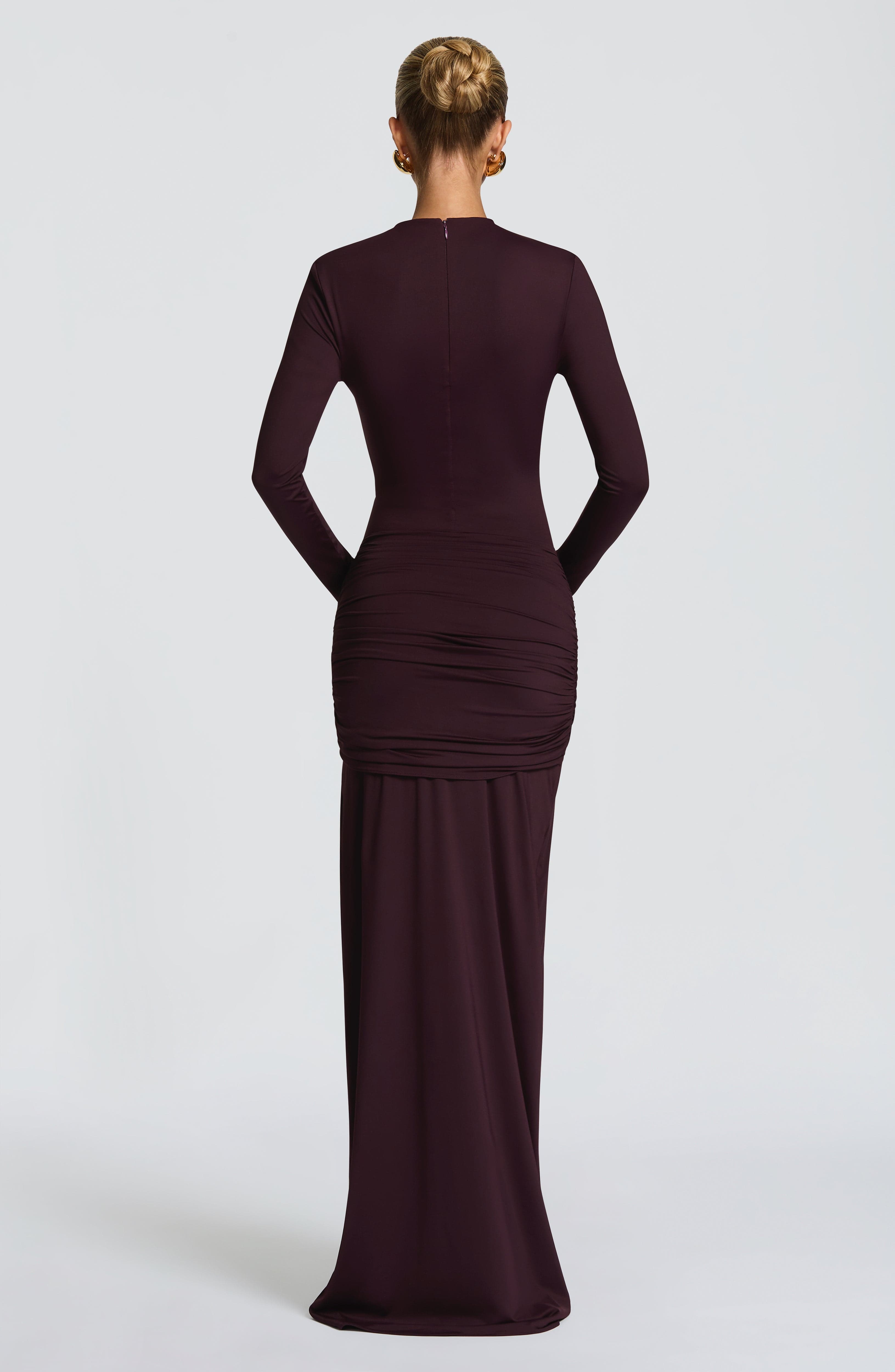 Tahnee Maxi Dress - Plum - Napalia