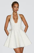 Talara Mini Dress - Ivory - Napalia