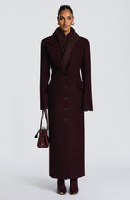 Talin Scarf - Plum Brown - Napalia