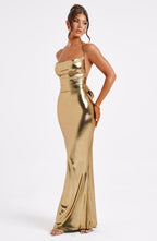 Talisa Maxi Dress - Gold - Napalia