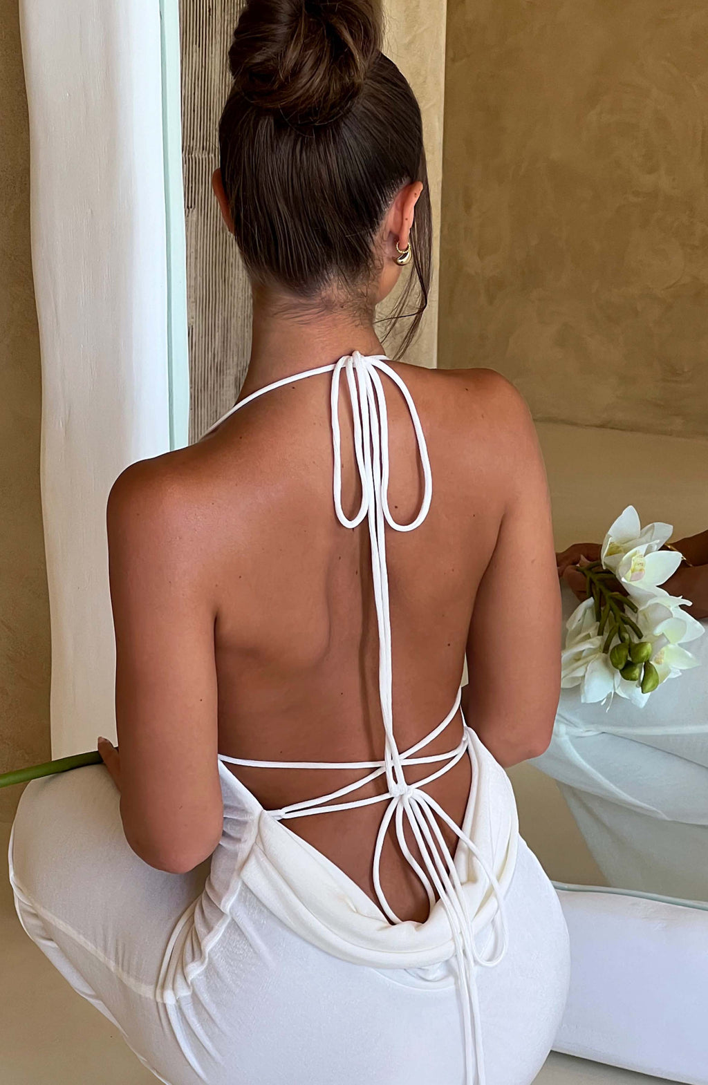 Talisa Maxi Dress - Ivory - Napalia