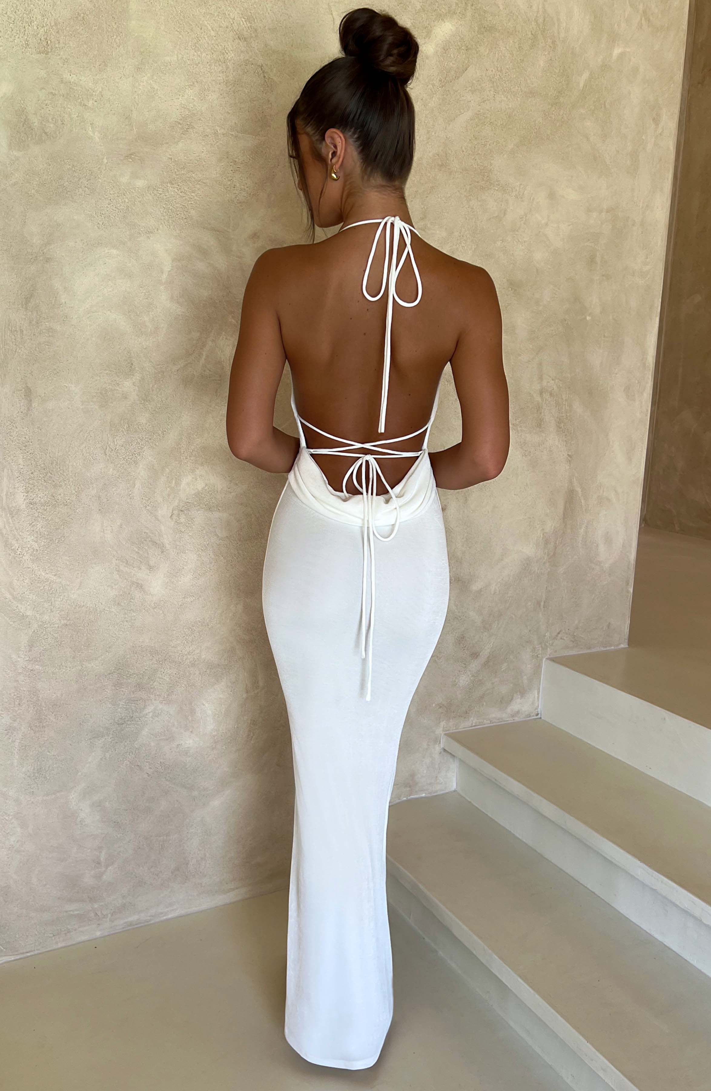 Talisa Maxi Dress - Ivory - Napalia