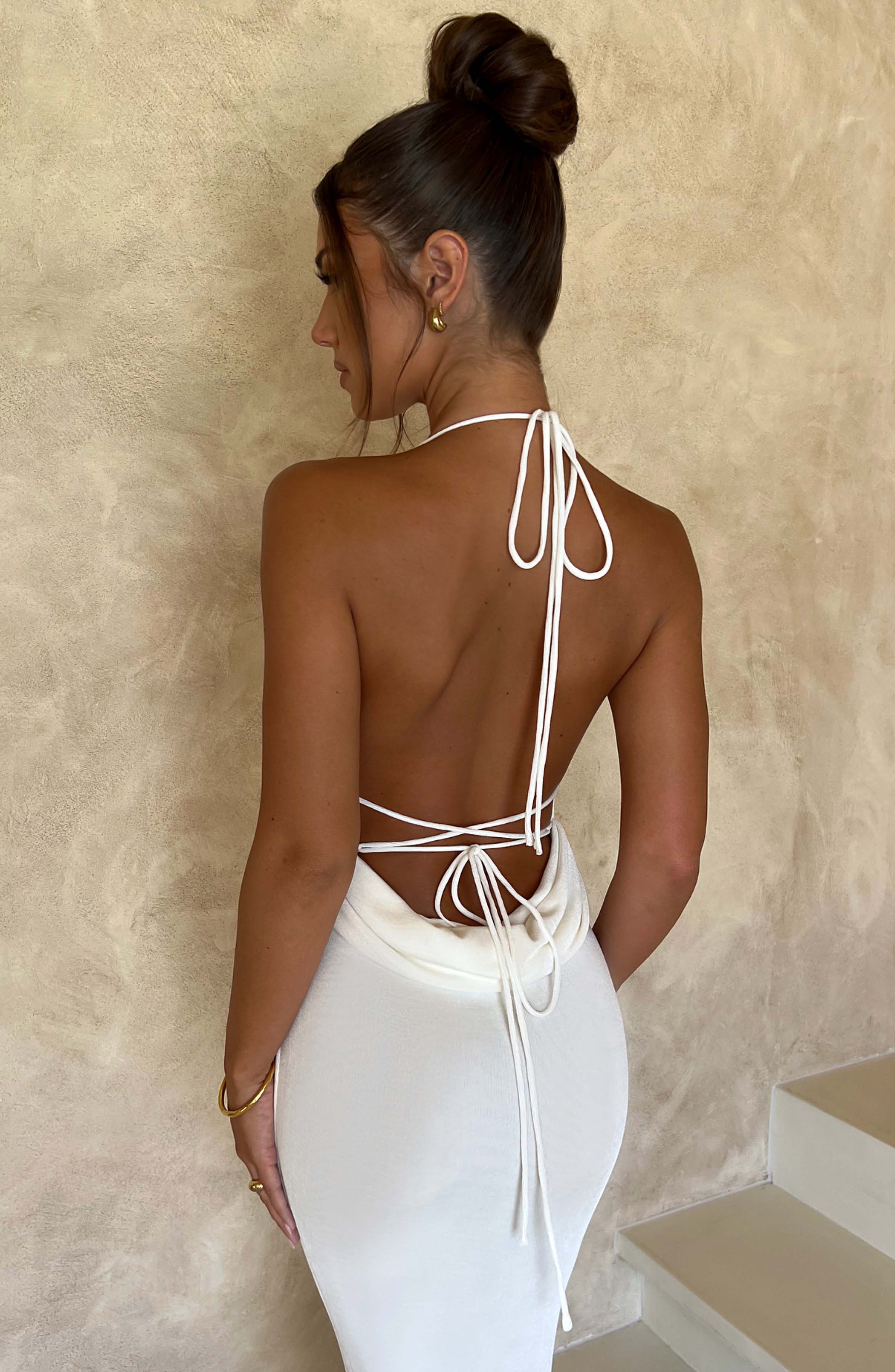 Talisa Maxi Dress - Ivory - Napalia