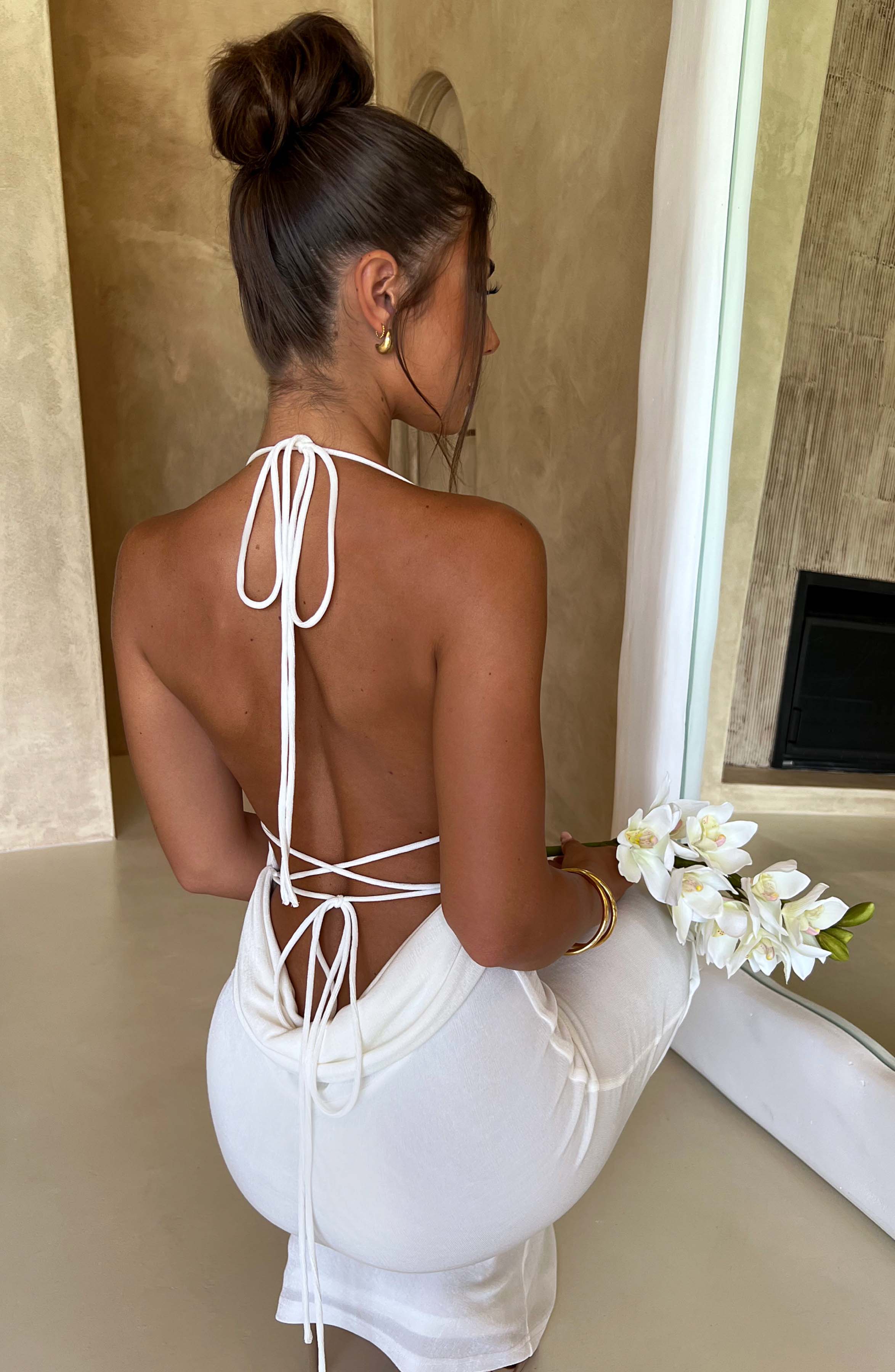 Talisa Maxi Dress - Ivory - Napalia