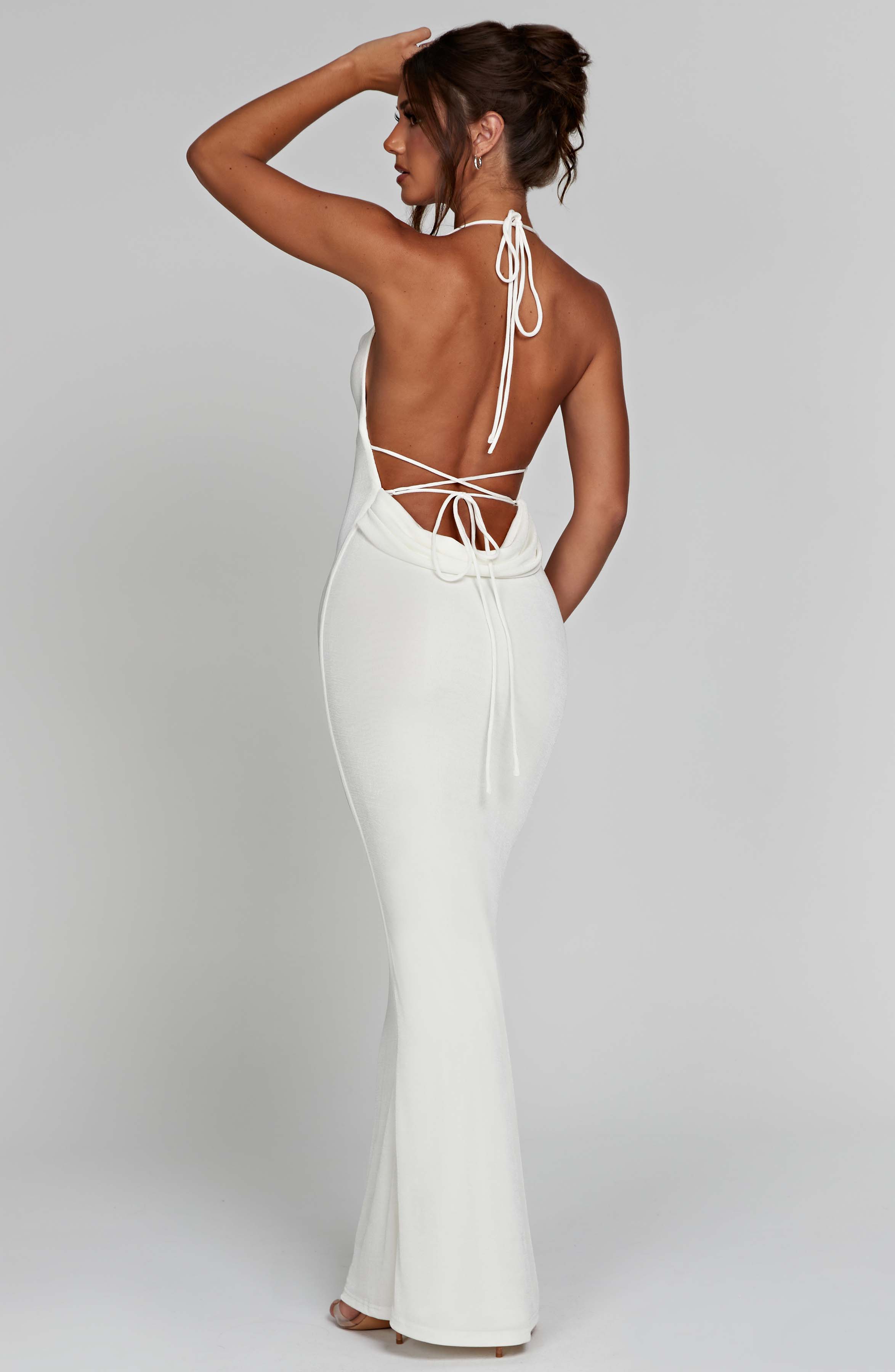 Talisa Maxi Dress - Ivory - Napalia