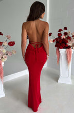 Talisa Maxi Dress - Red - Napalia