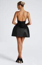 Tate Mini Dress - Black - Napalia