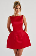 Tate Mini Dress - Red - Napalia
