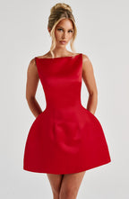 Tate Mini Dress - Red - Napalia