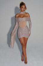 Tavia Scarf - Nude - Napalia