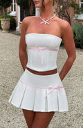 Tessa Skort - Ivory - Napalia